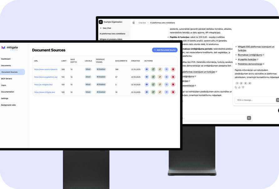 Mitigate AI platform