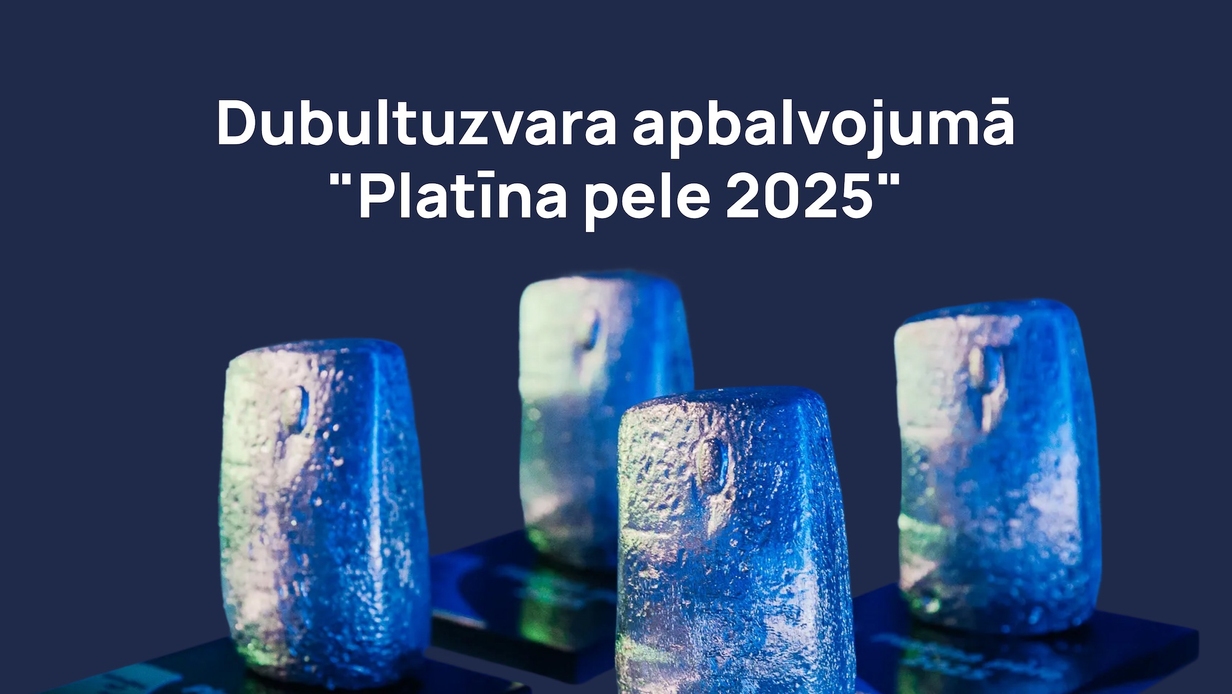 Zīmīgs gads uzņēmumam "Mitigate": dubultuzvara apbalvojumā "Platīna pele 2025"