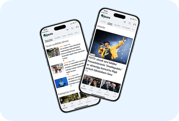 Jauns.lv Mobile Application